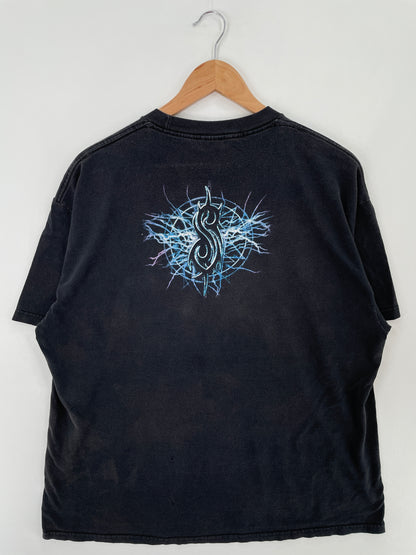 00’ SLIPKNOT Size XL Music T-Shirt / E92