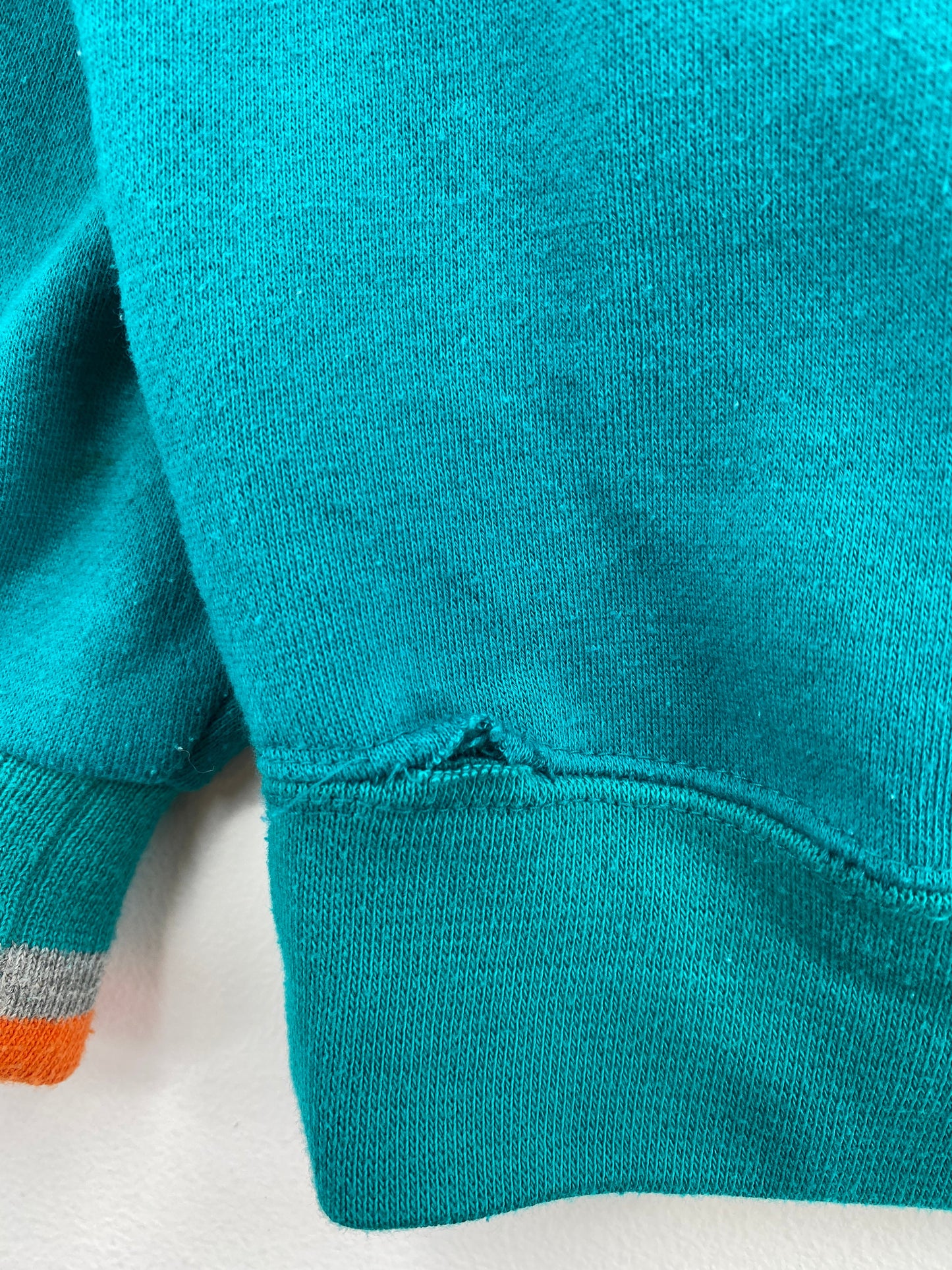 90's STARTER x MIAMI DOLPHINS Size L Vintage NFL Sweat-Shirt / E5655S