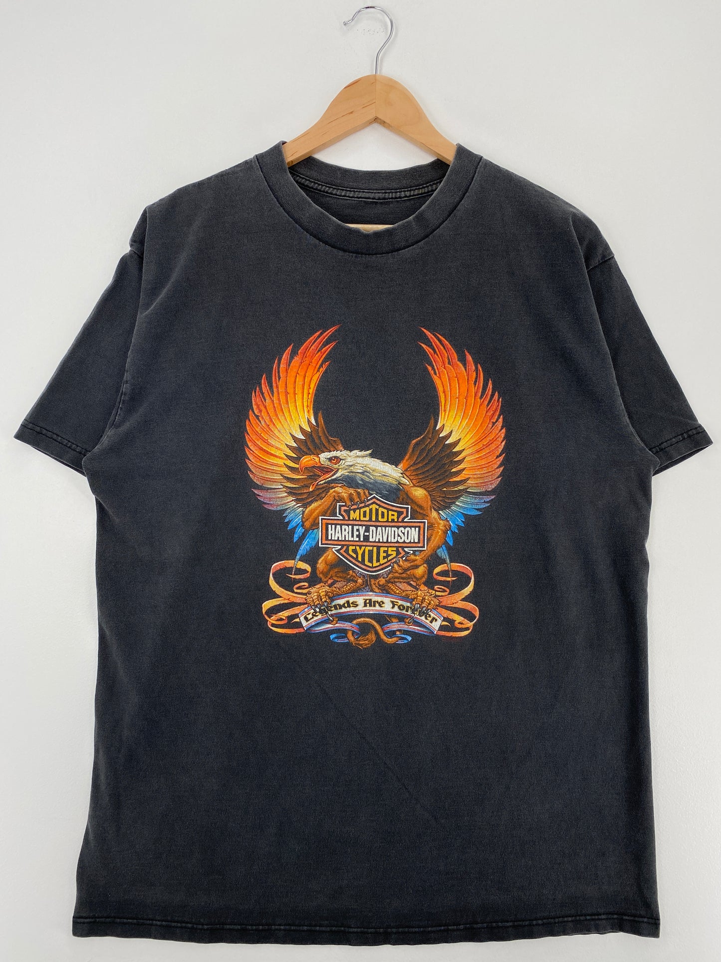 1998 HARLEY DAVIDSON Size No Tag(Approx.XL) Vintage T-Shirts / A3977
