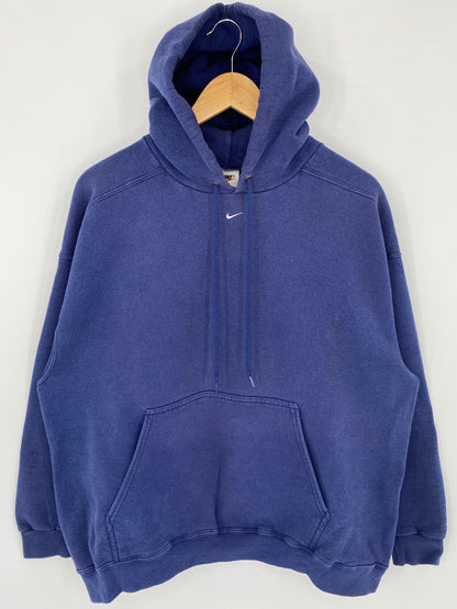 90’s NIKE CENTER SWOOSH Made in USA Size L Vintage Hoodie Sweat-Shirt / K7241
