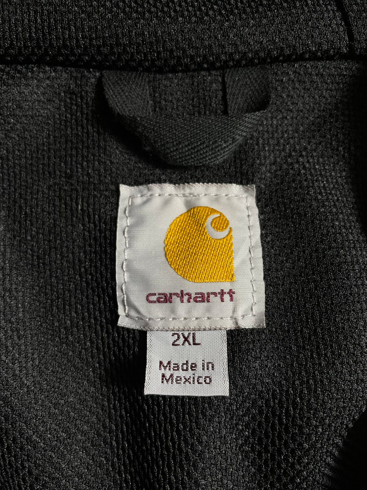 Vintage CARHARTT Double Face Size XXL Zip-up Hoodie Sweat-Shirt / K9426