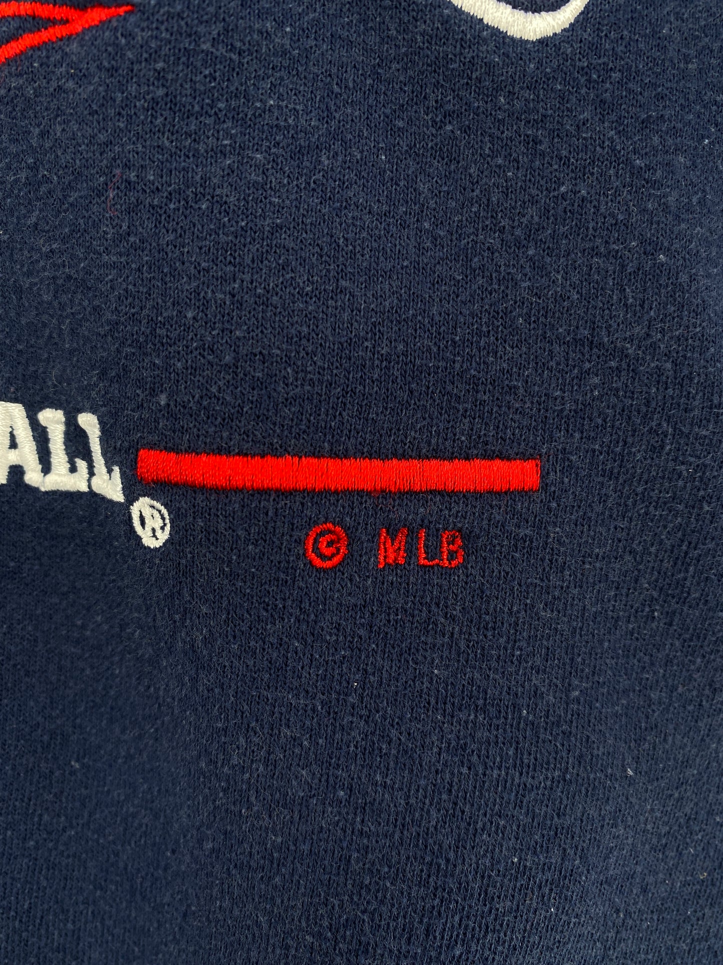 Vintage CLEVELAND INDIANS Size L MLB Sweat-shirt / E234
