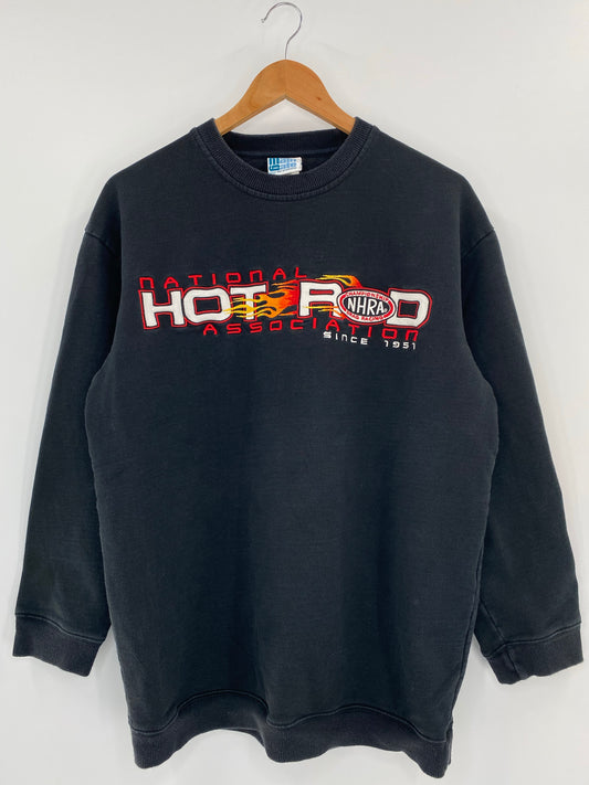 Vintage NHRA CHAMPIONSHIP DRAG RACING Size M Racing Sweat- Shirts / K4345