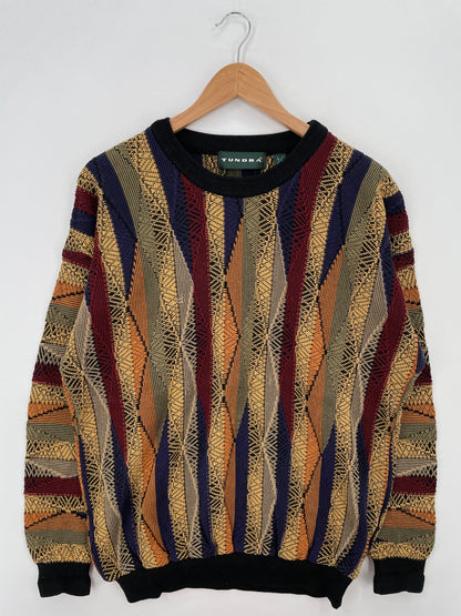 Vintage 3D COOGI-Style Size L Knit Sweater / A7664