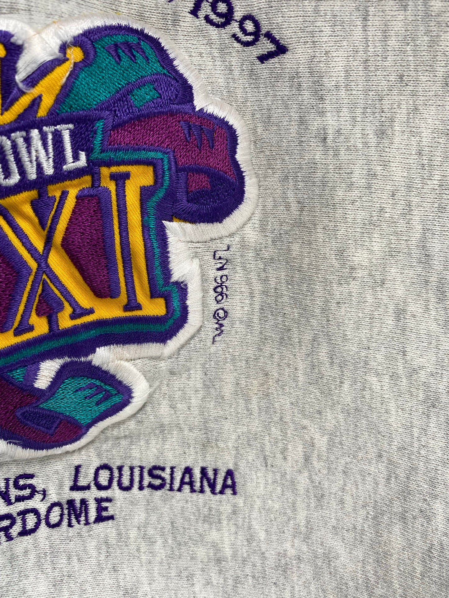 1997 SUPER BOWL GREEN BAY PACKERS Size L Vintage NFL Sweat-shirt / K6799