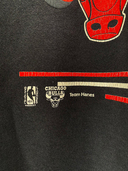 90’s CHICAGO BULLS Size XL Vintage NBA Sweat shirt / K45