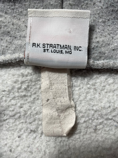 2002 HARLEY DAVIDSON Size No Tag (Approx.L) Vintage Zip Up Hoodie Sweat-shirt / A87