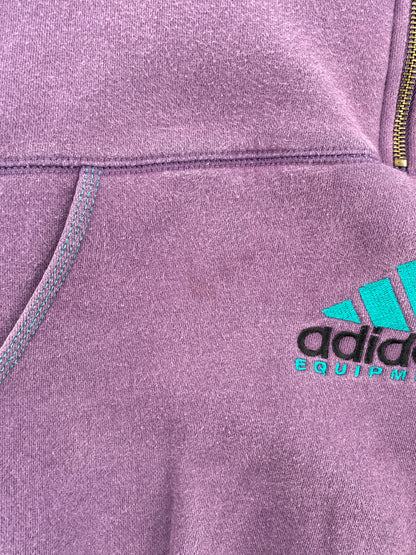 90's ADIDAS EQUIPMENT Size M Vintage Half Zip Sweat-shirt / A5988