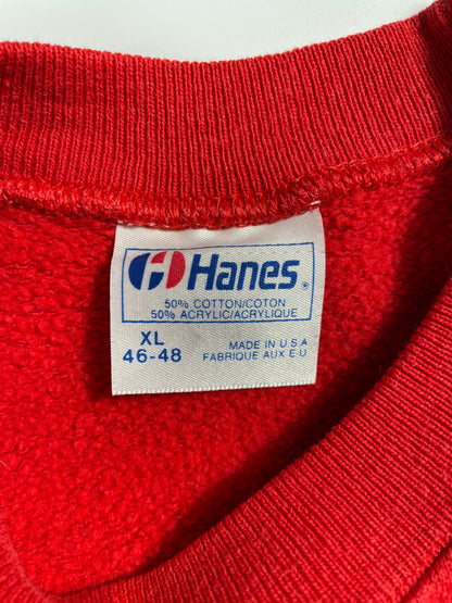 90's ATLANTA HAWKS Made in USA Size XL Vintage NBA Sweat-shirt / E4769S
