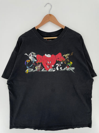 00' NASCAR DALE EAEARNHARDT JR. x LOONEY TUNES Size XL Vintage Racing T-Shirt / A2314