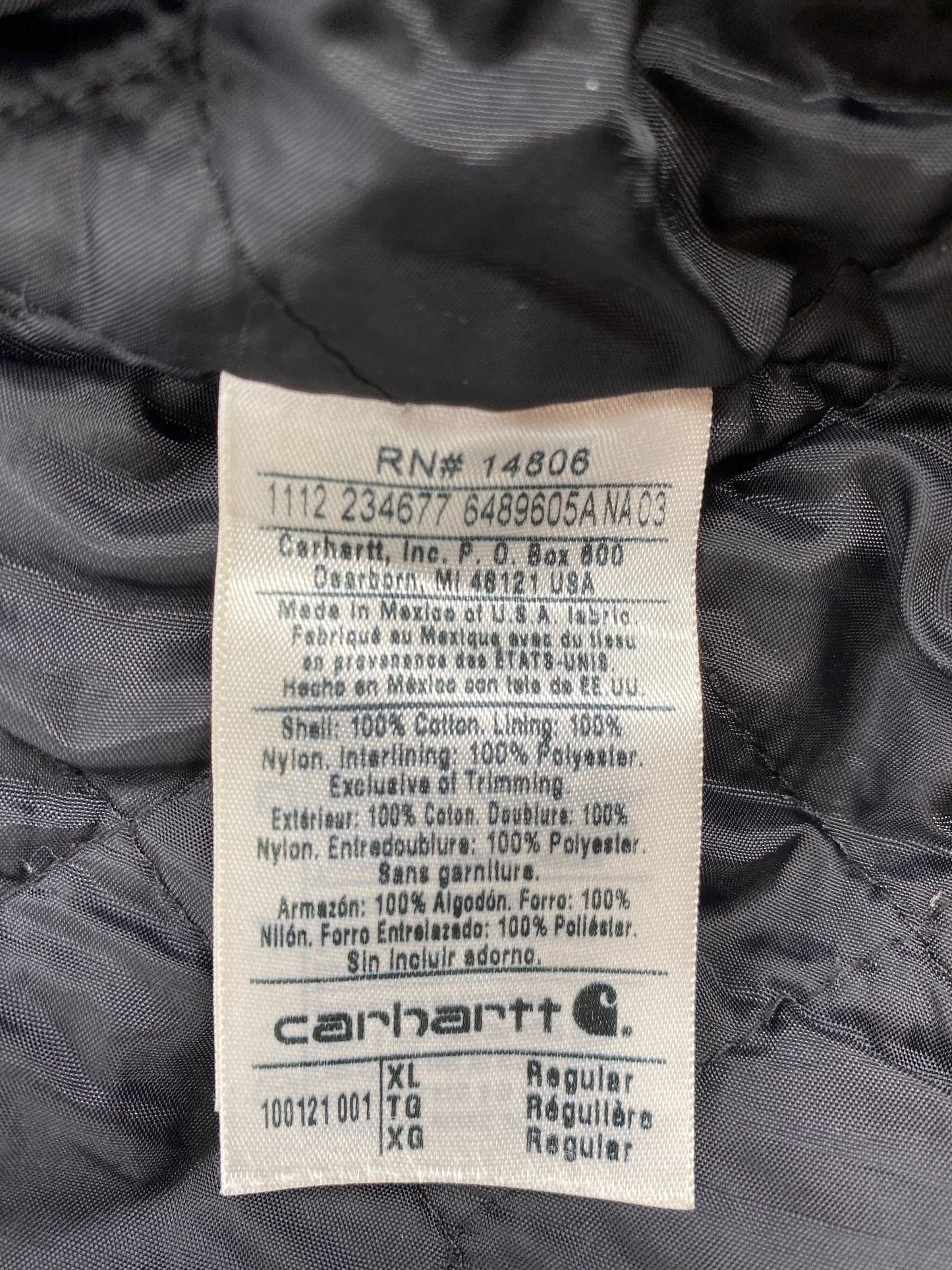 Vintage CARHARTT Size XL Vest / A6452