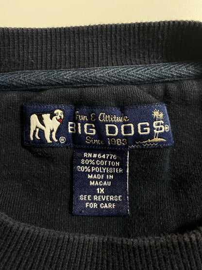 Vintage BIG DOGS Size XL Sweat-Shirt / E1198