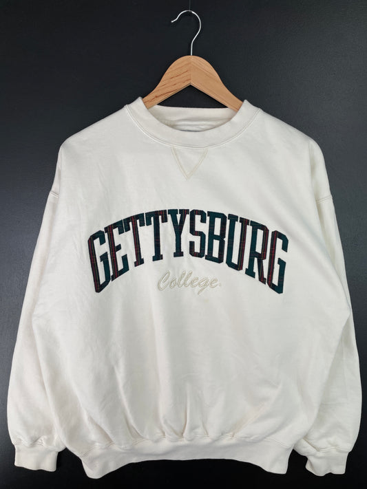 00' GETTYSBURG Size M Vintage College Sweat-Shirt / A6915