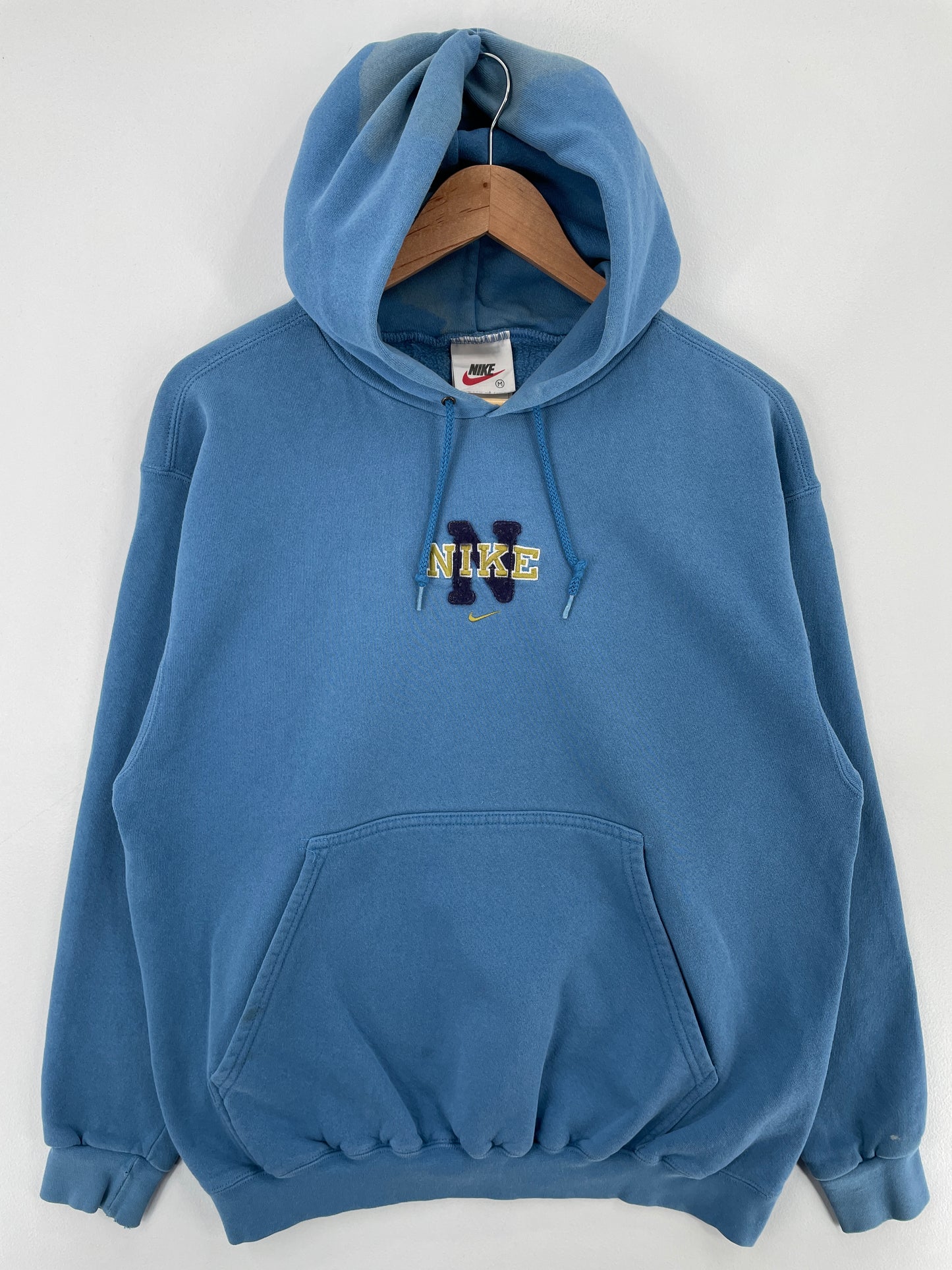 90's NIKE Made i USA Size M Vintage Hoodie Sweat-shirt / E4637S