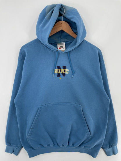 90's NIKE Made i USA Size M Vintage Hoodie Sweat-shirt / E4637S