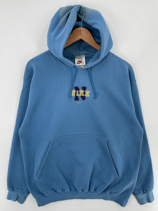 90's NIKE Made i USA Size M Vintage Hoodie Sweat-shirt / E4637S