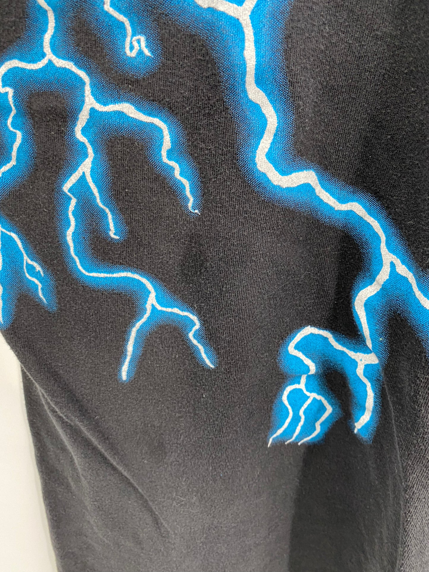 90's AMERICAN THUNDER WOLF Size XXL Vintage T- shirt / K9879