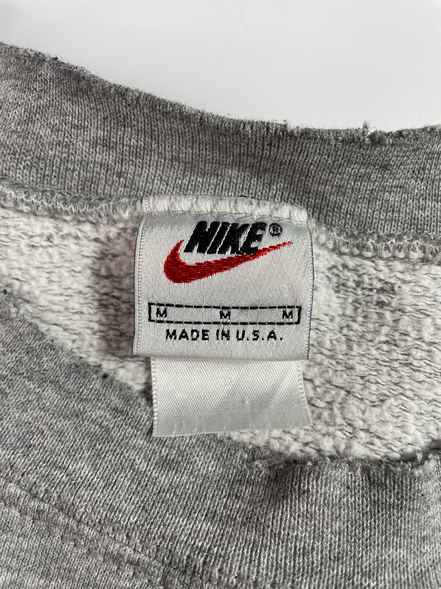 90's NIKE x SYRACUSE FOOTBALL Made in USA Size M Vintage College Sweat-shirt / E3197S