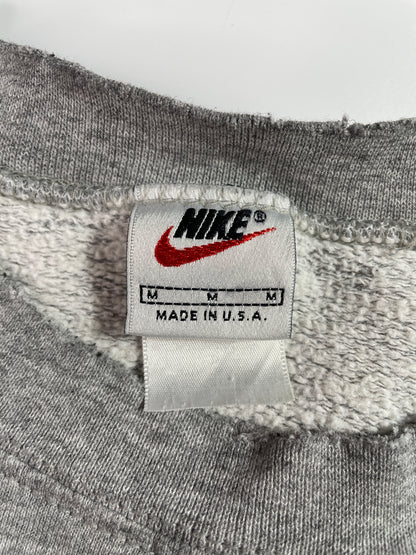 90's NIKE x SYRACUSE FOOTBALL Made in USA Size M Vintage College Sweat-shirt / E3197S