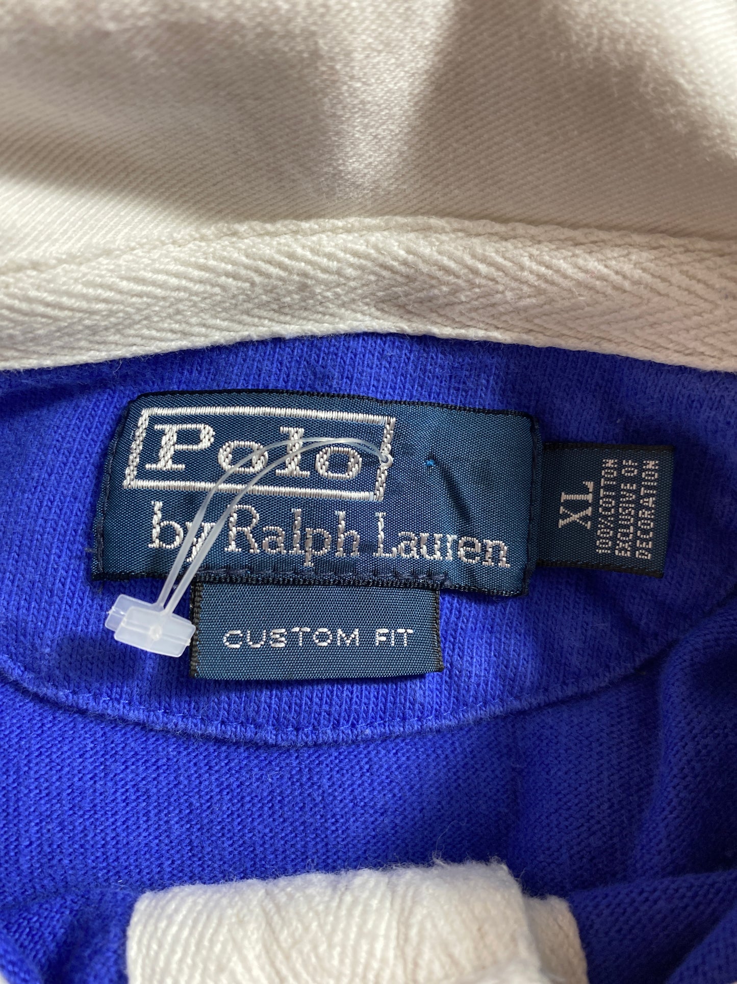 00' POLO RALPH LAUREN Size XL Vintage Rugby-shirt / k392