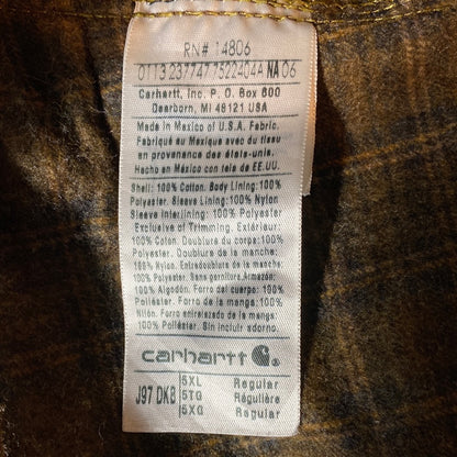 Vintage CARHARRT Size XXXXXL Duck Jacket / E2518J