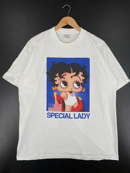 90’s BETTY BOOP Size XL Vintage T-Shirt / E4529T