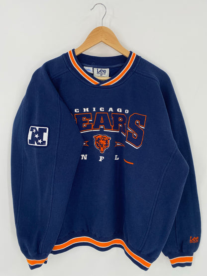 Vintage CHICAGO BEARS Size L NFL Sweat shirt / K5439