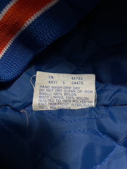 80’s DENVER BRONCOS Size S Nylon Padded Jacket / E866