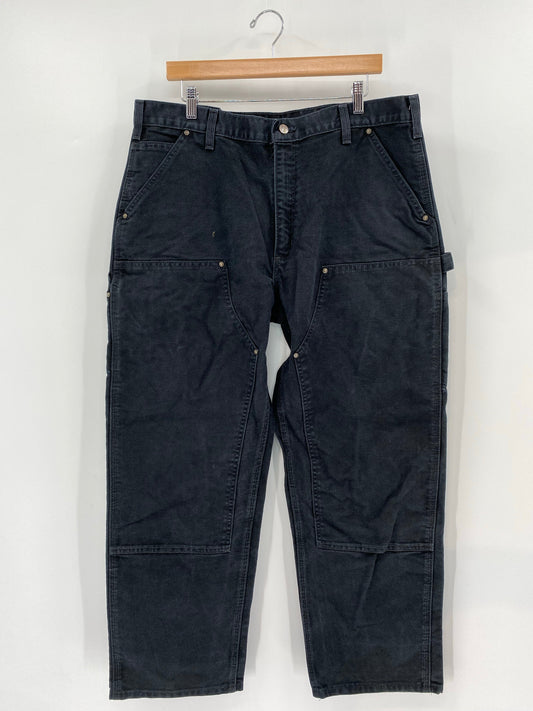 Vintage CARHARTT Size W37xL29.5 Double Knee Duck Pants / A8500