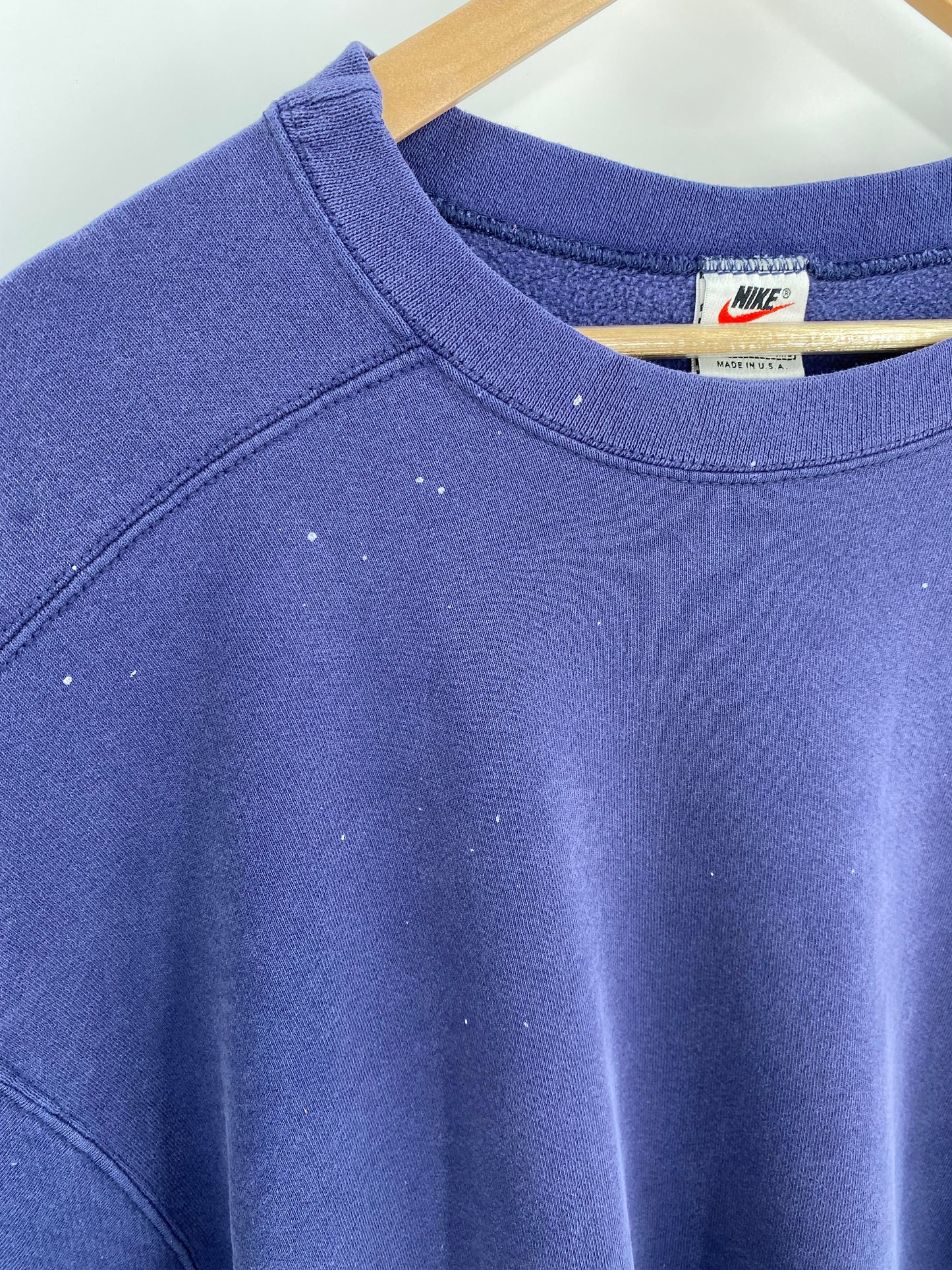 90's NIKE MINI SWOOSH Made in USA Size XXL Vintage Sweat-Shirt / K6706