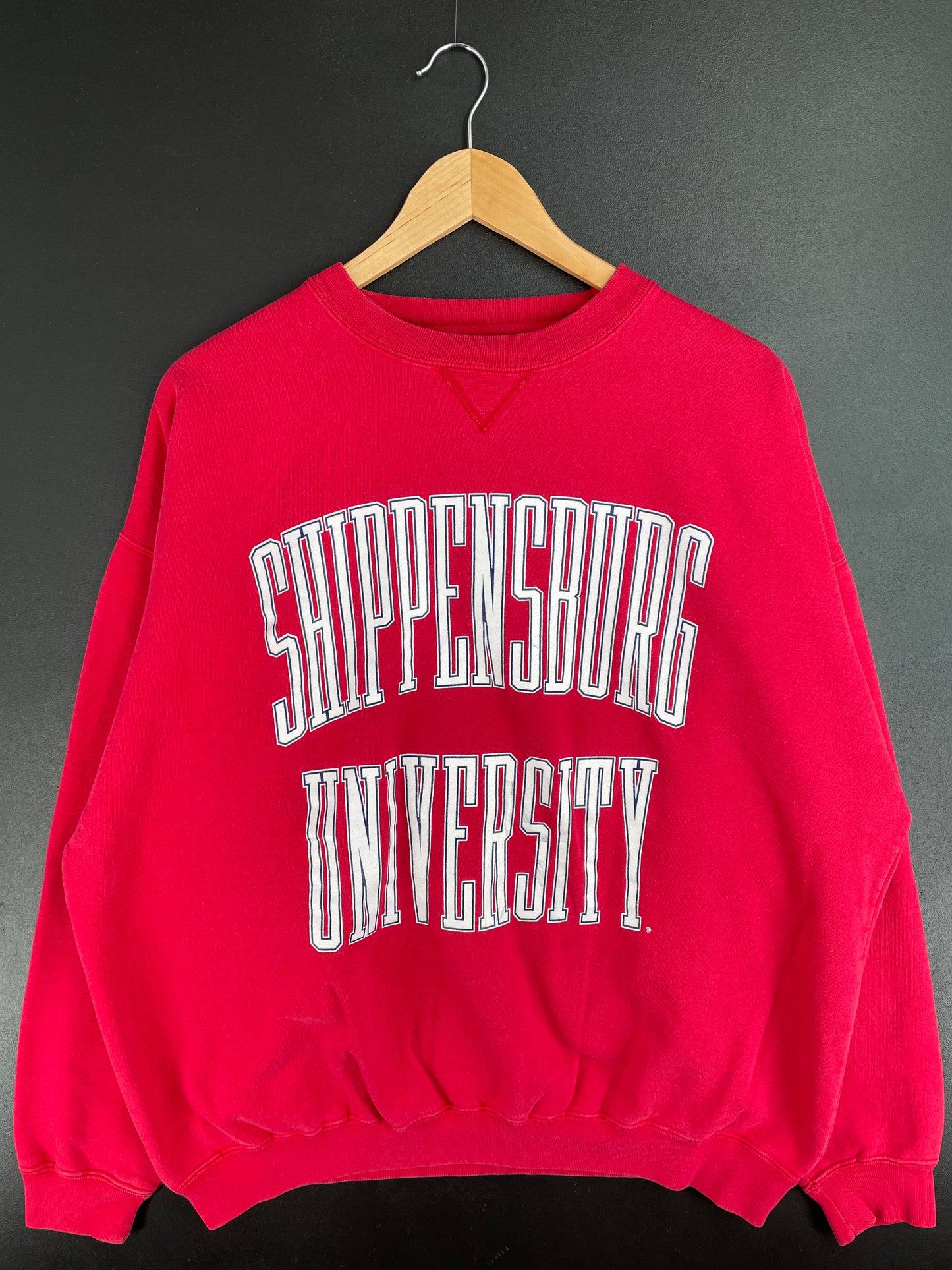 90's SHIPPENSBURG UNIVERSITY Size XXL Vintage College Sweat-shirt / E1135