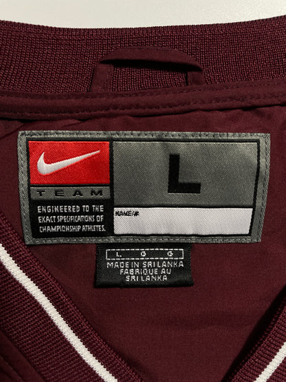 00's NIKE x TEXAS A&M Size L Vintage College Nylon Jacket / A9557