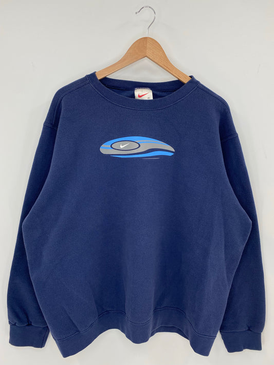 90's NIKE Made in USA Size XL Vintage Sweat shirt / K8020