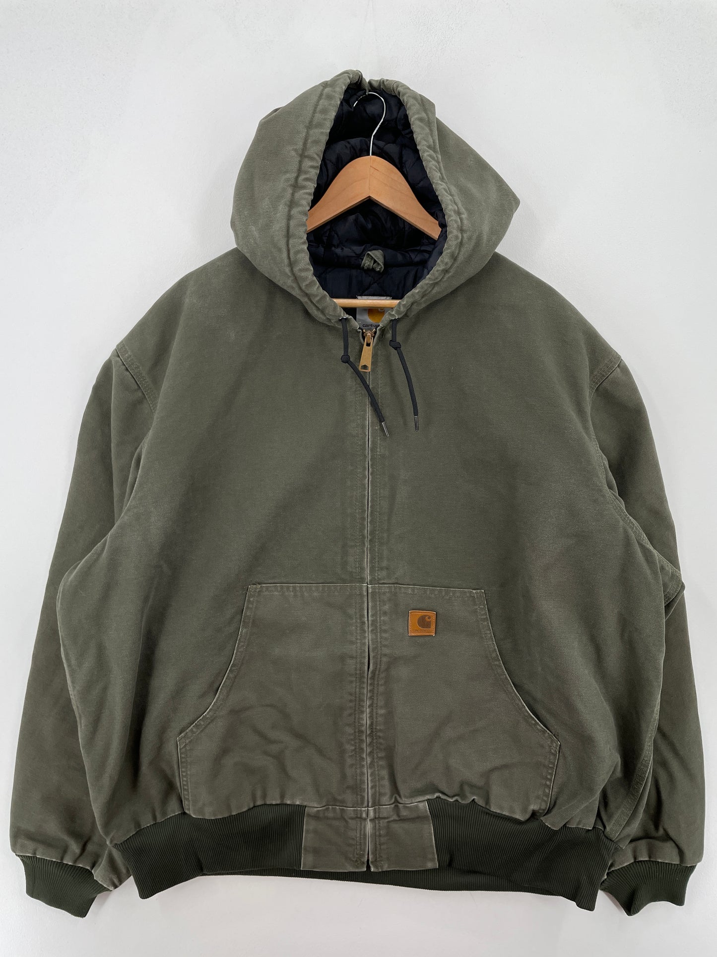 Vintage CARHARTT Size XL Hoodie Duck Jacket / A8006