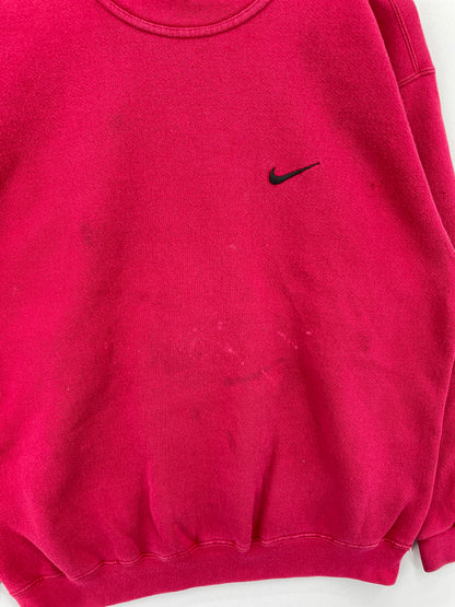 90's NIKE MINI SWOOSH Made in USA Size M Vintage Sweat-shirt / A8070