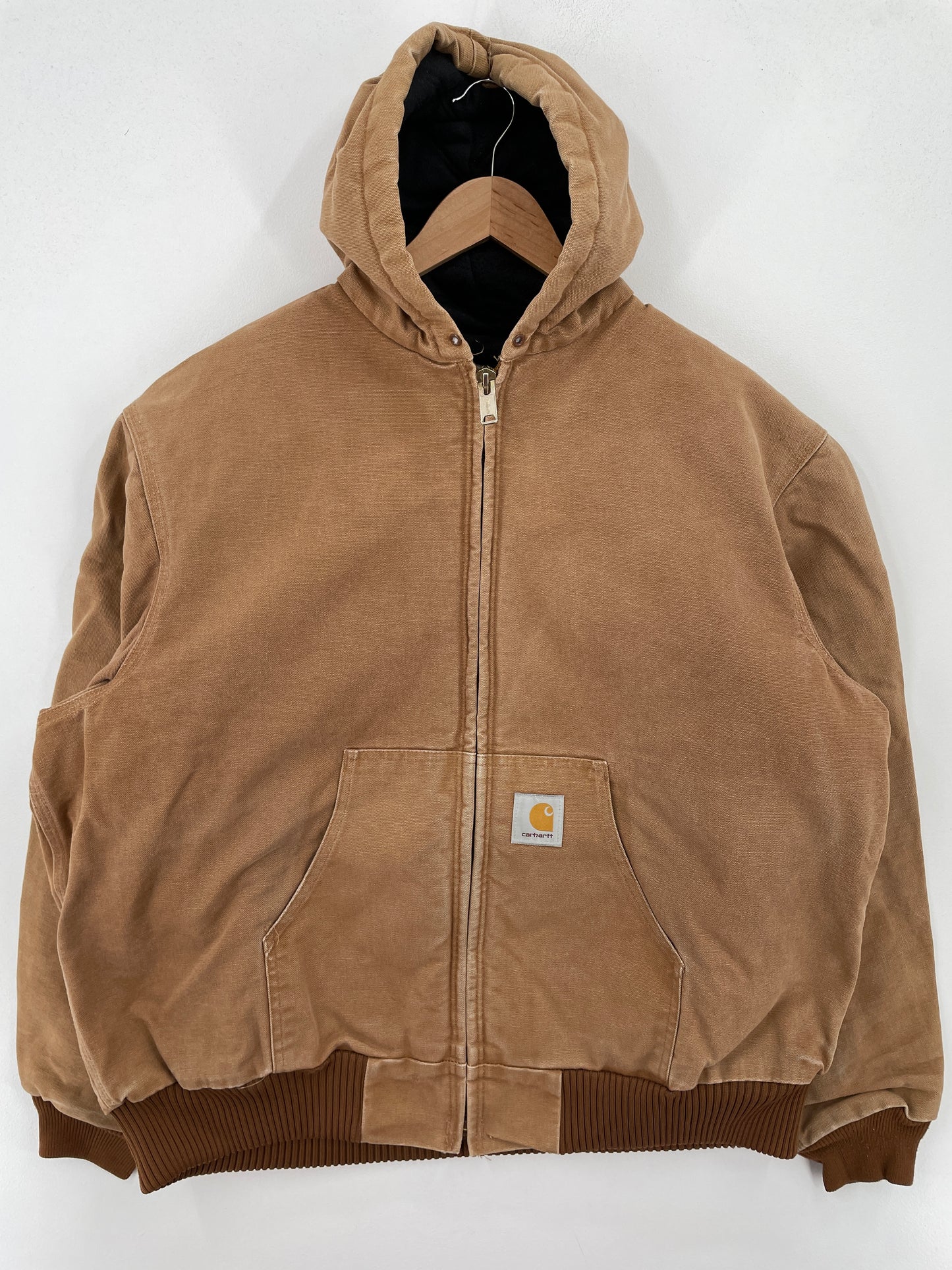Vintage CARHARTT Size L Hoodie Duck Jacket / A7299