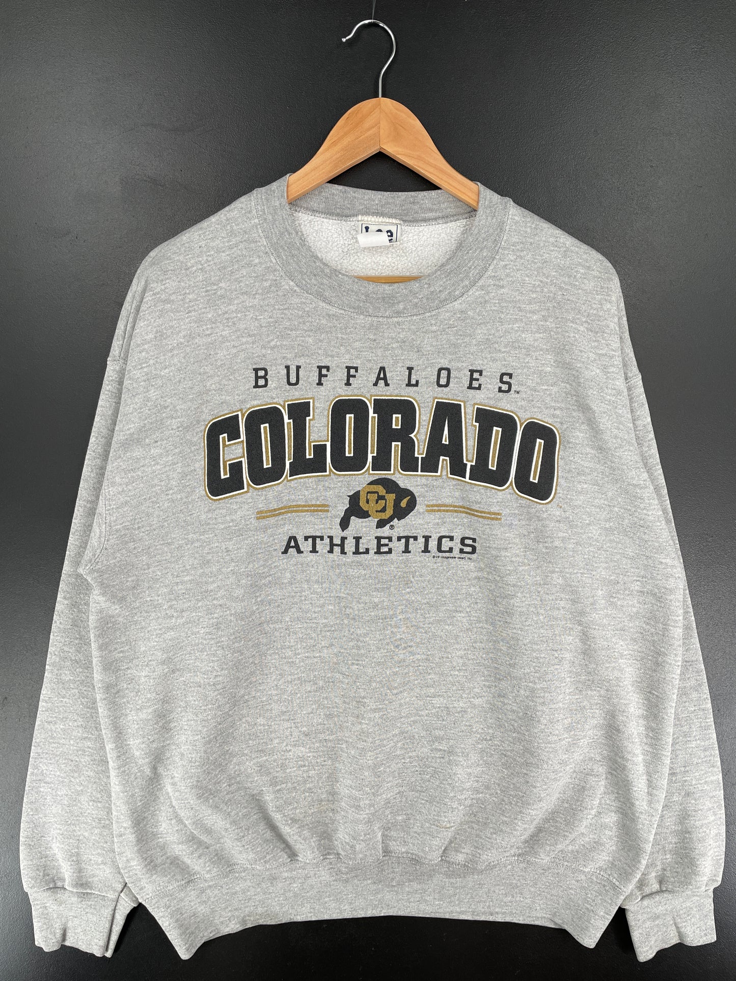 Vintage COLORADO BUFFALOES Size Approx.XL College Sweat-Shirt / E6458S