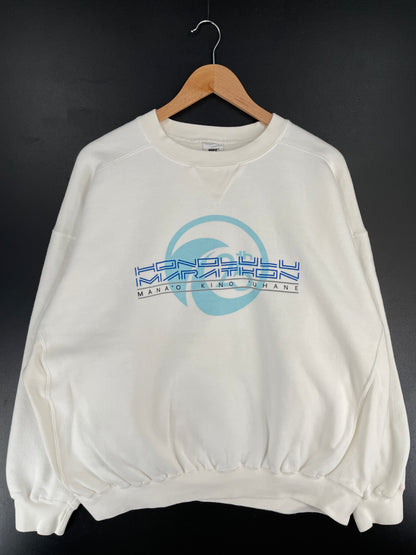 90's NIKE Honolulu Marathon Size L Vintage Sweat-shirt / E5870S