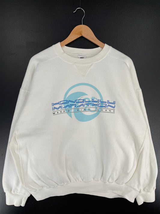 90's NIKE Honolulu Marathon Size L Vintage Sweat-shirt / E5870S