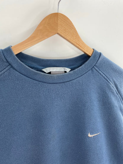 00' NIKE MINI SWOOSH Size L Vintage Sweat Shirts / K5083