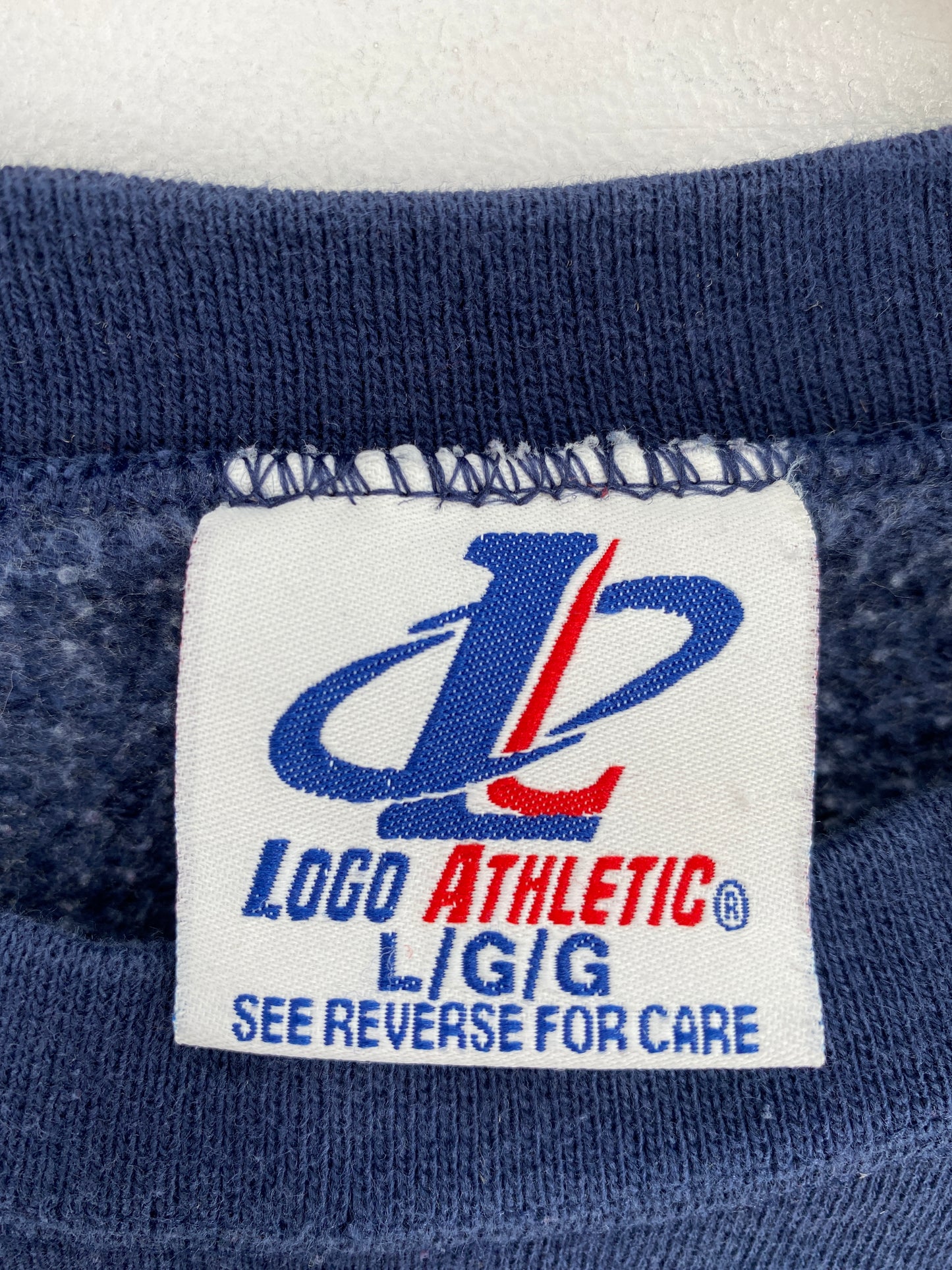 1998 SUPER BOWL DENVER BRONCOS Made in USA Size L Vintage NFL Sweat-Shirt / A4951