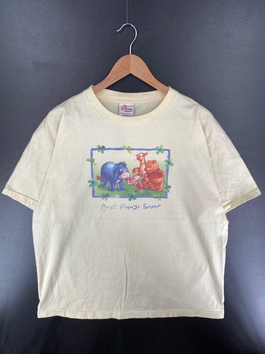 00' DISNEY WINNIE THE POOH Made in USA Size XL Vintage T-shirt / A856