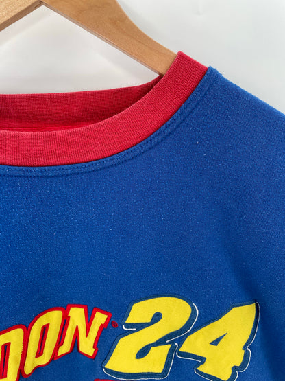 Vintage  NASCAR JEFF GORDON Size XL Racing Sweat-Shirt / k5981