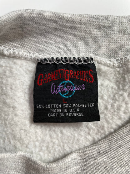 90's BOSTON SPORTS TEAM Made in USA Size L NFL NHL MLB NBA Sweat-shirt / A735