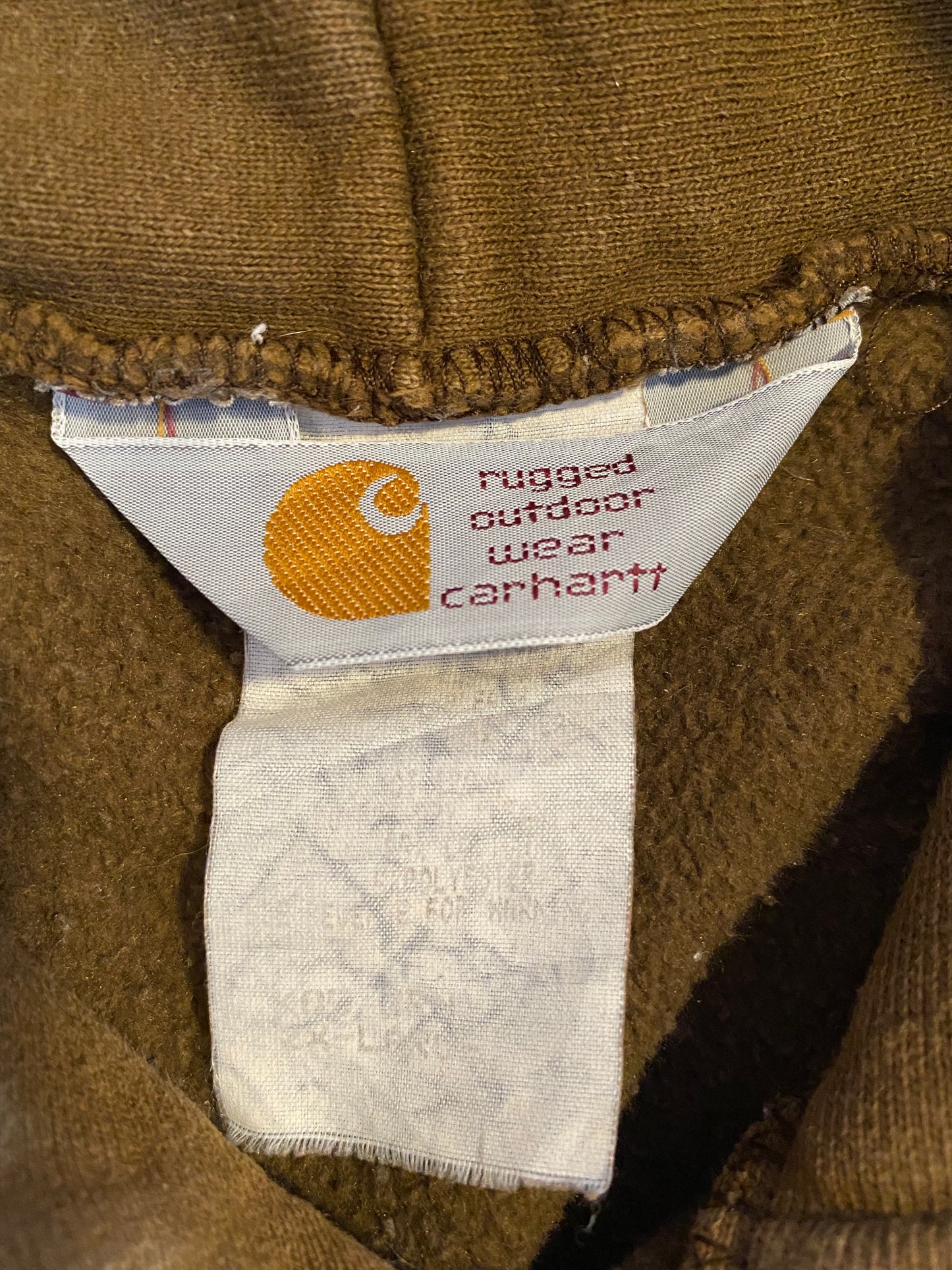 90's CARHARTT Size XXL Hoodie Sweat-Shirt / A669