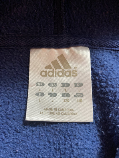 00’ ADIDAS Size L Hoodie Vintage Sweat-Shirt / 9377