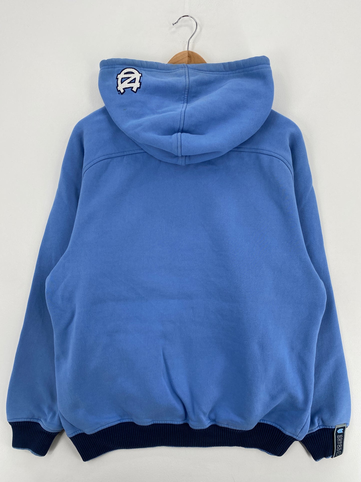 00' Jordan UNIVERSITY OF NORTH CAROLINA Size L Vintage College Hoodie Sweat-Shirts / A5349