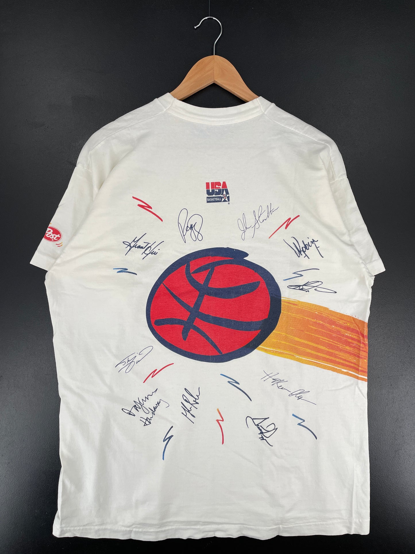 90’s USA NBA DREAM TEAM BASKETBALL Made in USA Size XL Vintage T-shirt / E6349T