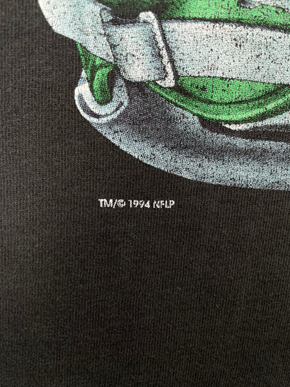 1994 NEW YORK JETS Size No Tag (Approx.XL) Vintage NFL T-shirt / A1281