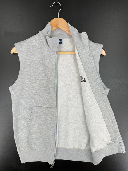 80's NIKE Size S Vintage Zip-up Sweat Vest / A225